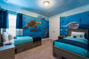 Stunning Home Near Disney with Private Pool, Game Room, Themed Rooms & Resort Amenities - 210M